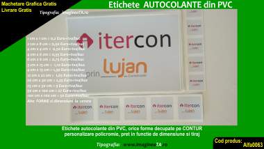 Autocolante pvc model 3 din carton rigid si deschidere tip carte personalizare pe coperta cu folio Auriu