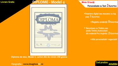 Diplome model 4