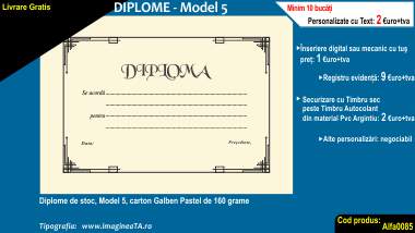 Diplome model 5