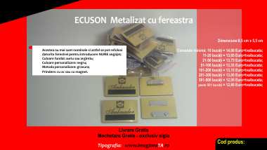 Ecuson cu fereastra