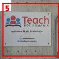 Placa Teach for Romania