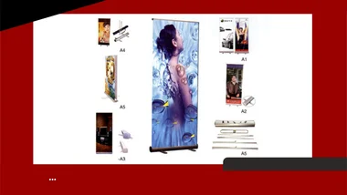 Sistem de afisare de tip Rollup model 03