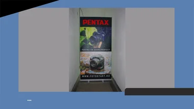 Sistem de afisare de tip Rollup model 04