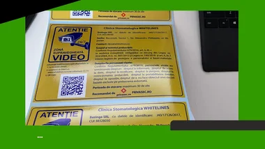 Sticker model 01, verde, tip farmacie